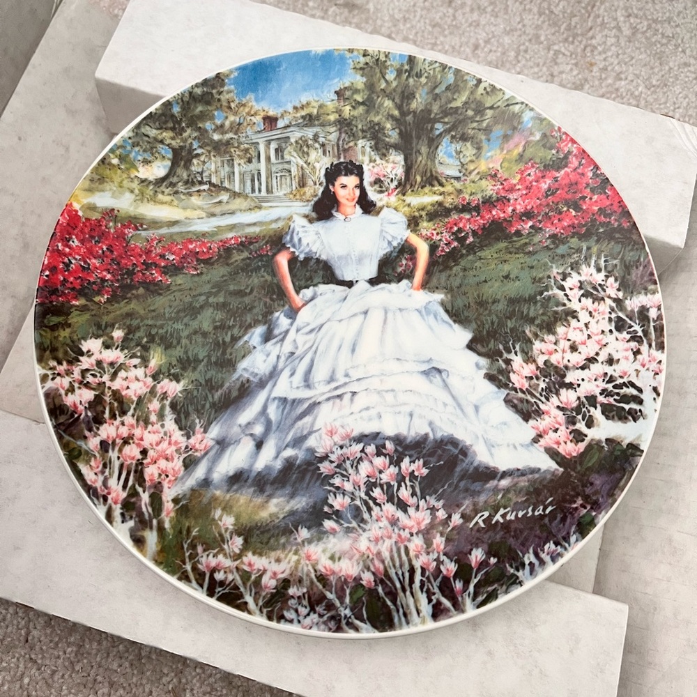Gone With The Wind “Scarlett Asks A Favor” Plate